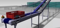 Conveyor system with modular belts for Big Bull Foods, Bacinci, Serbia